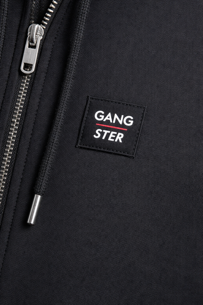 Plus Poleron Fullzipper Loop Negro