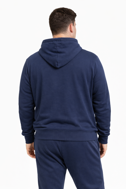 Plus Poleron Fullzipper Passage Azul Marino