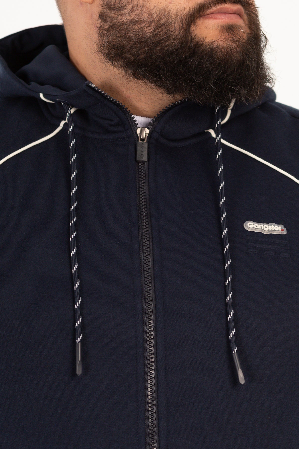 Plus Poleron Fullzipper Connect Aziul Marino-3