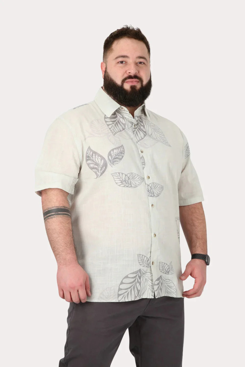 Plus Camisa Mc Algodón Lagoa Verde Gangster - Gangster