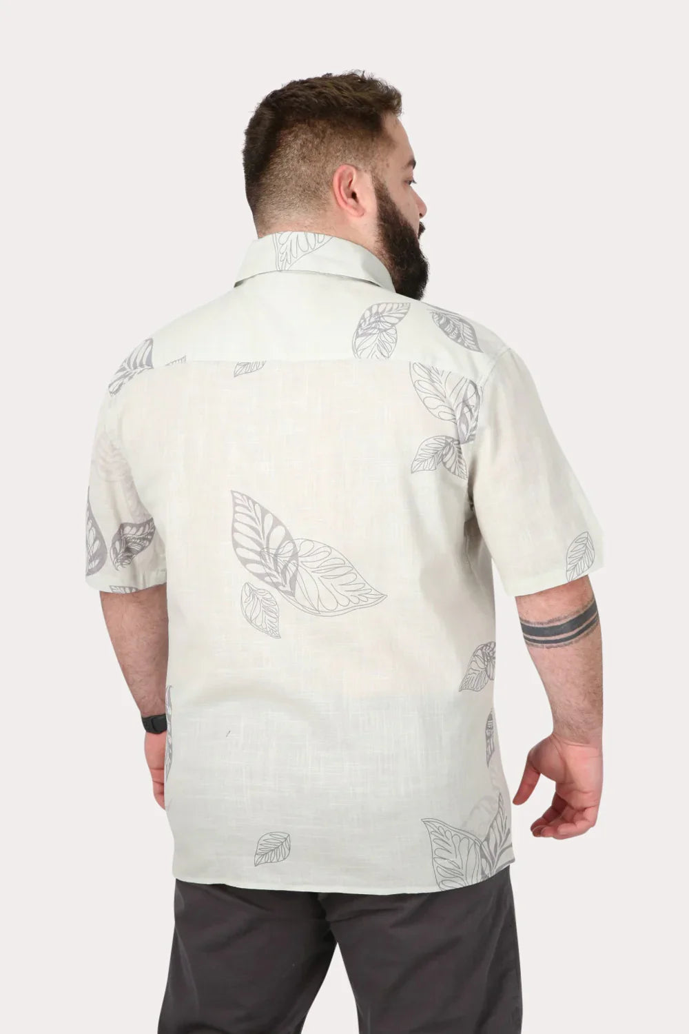 Plus Camisa Mc Algodón Lagoa Verde Gangster - Gangster