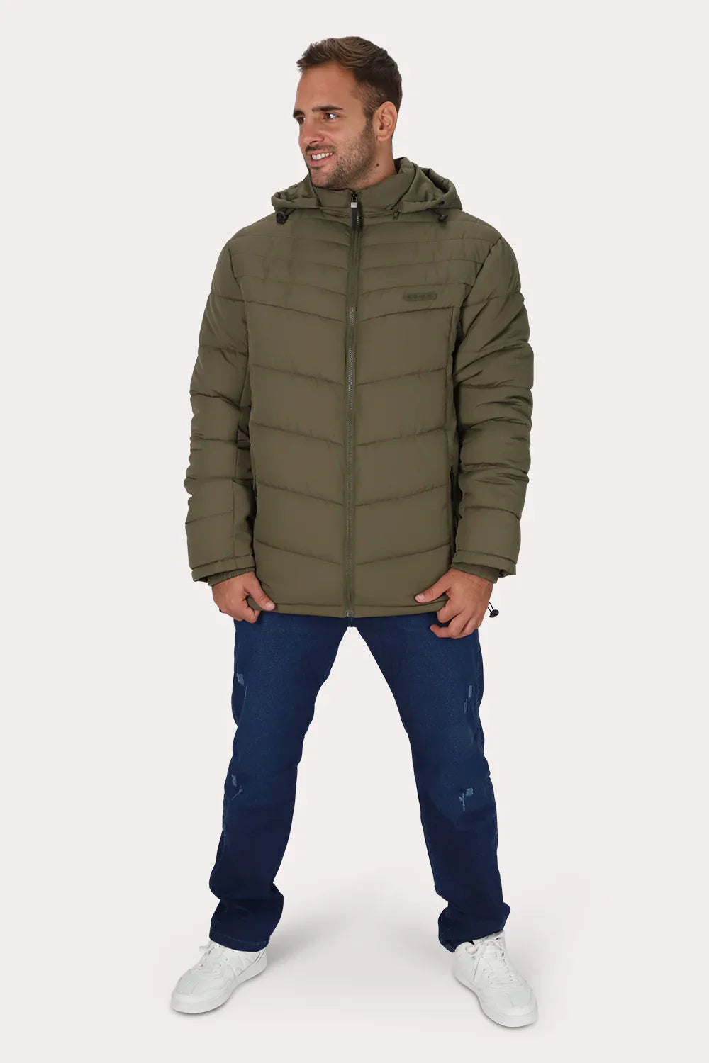 Plus Parka Vetra  Verde Oliva Oscuro Gangster-thumbmail-3