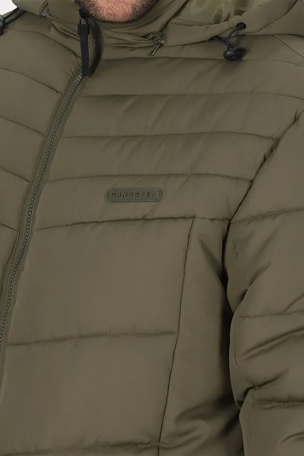 Plus Parka Vetra  Verde Oliva Oscuro Gangster-thumbmail-4