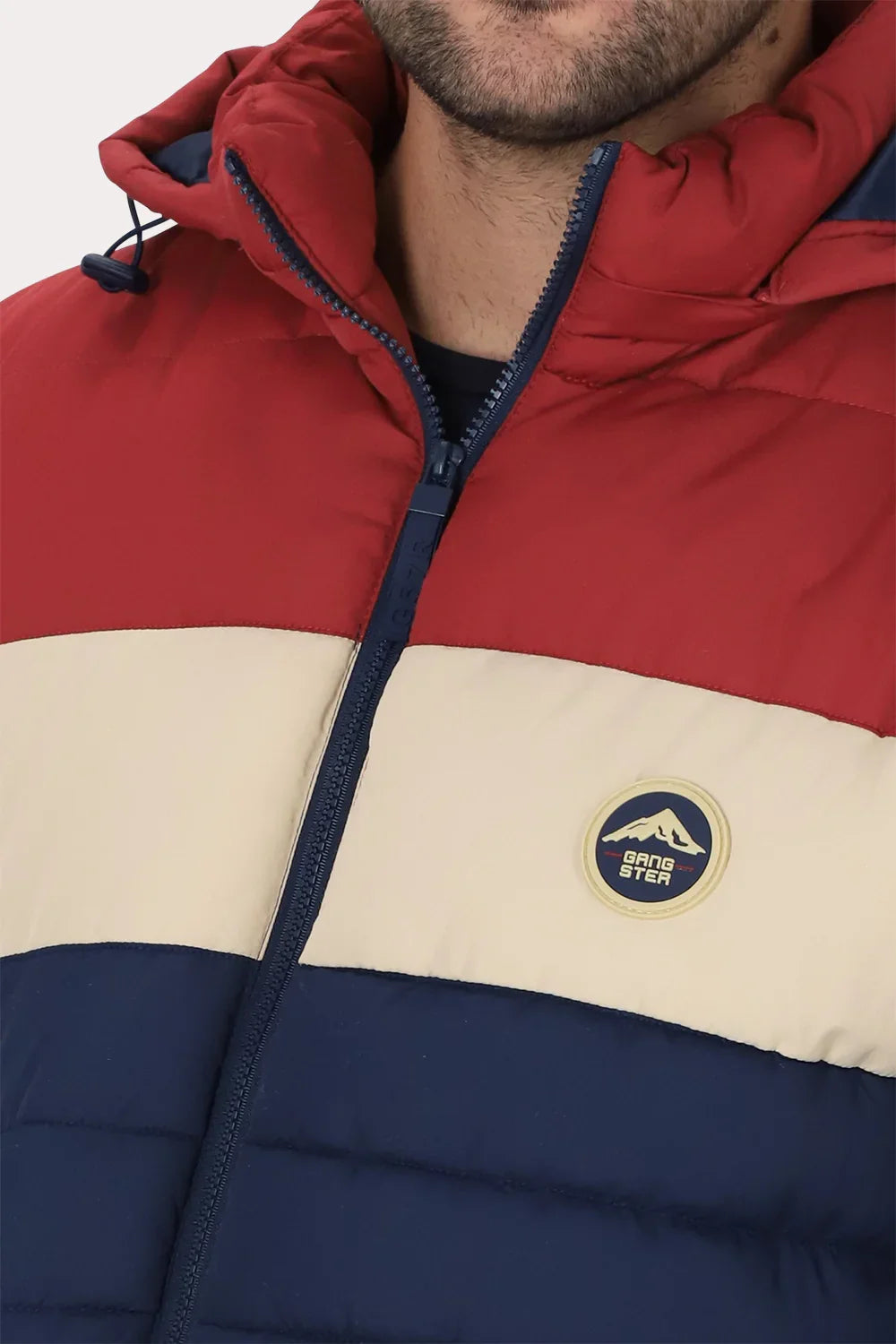 Plus Parka Fynor Azul Marino Gangster-3