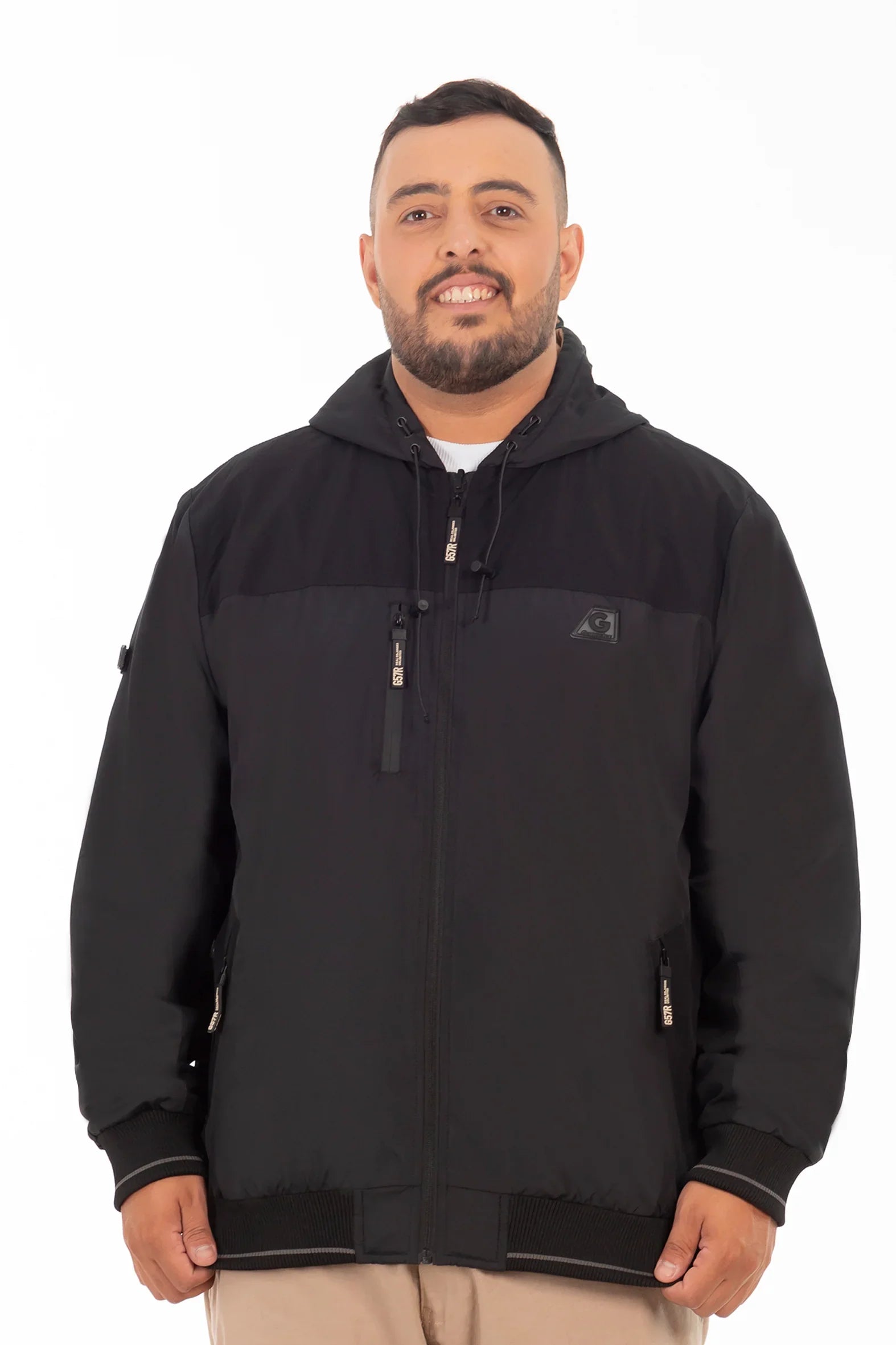 Plus Cortaviento Reversible Beacon Negro Gangster - Gangster