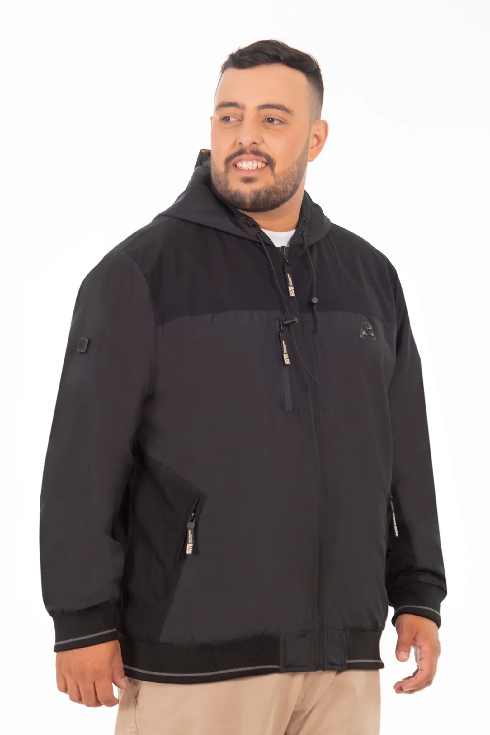 Plus Cortaviento Reversible Beacon Negro Gangster - Gangster