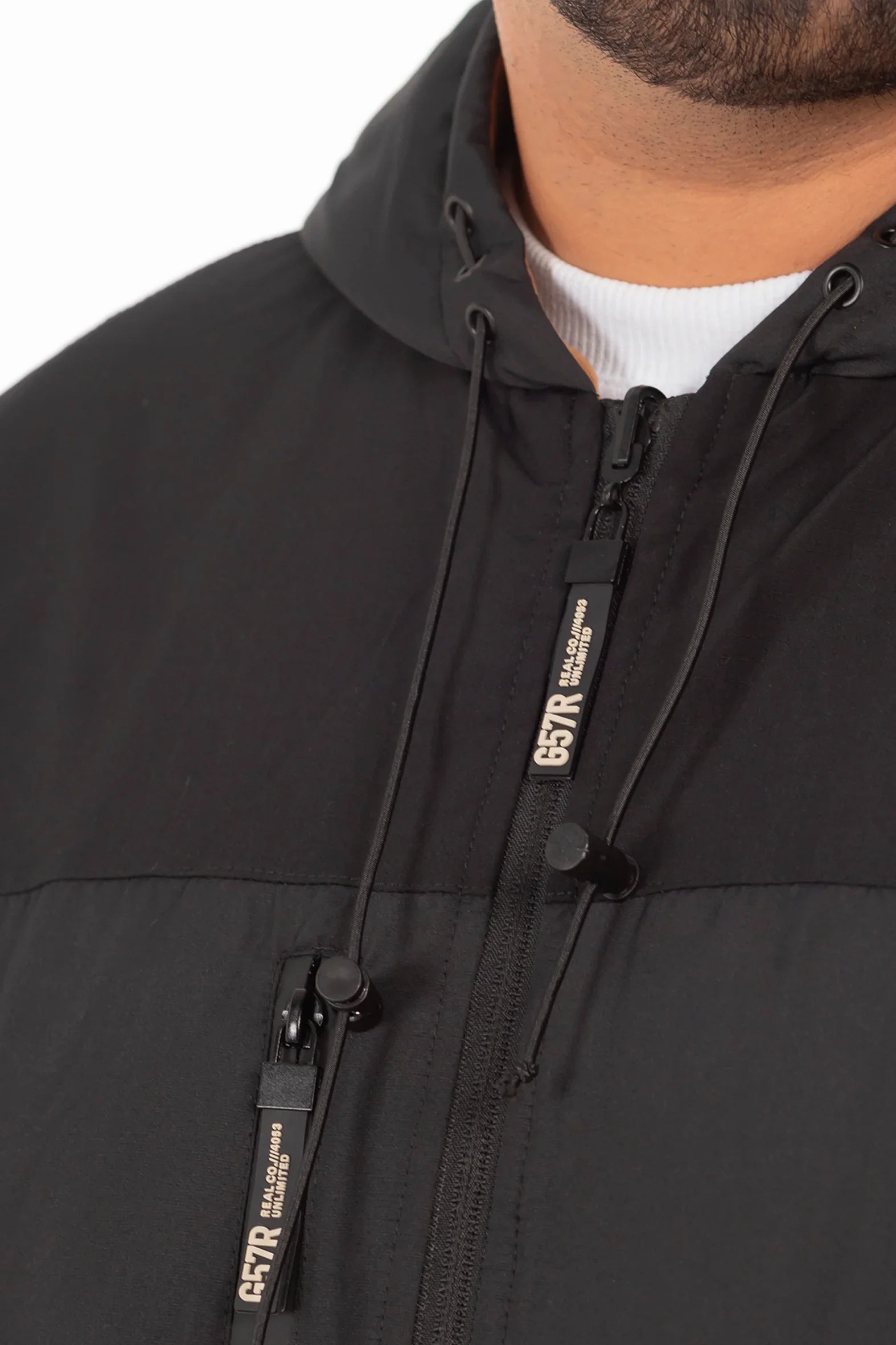 Plus Cortaviento Reversible Beacon Negro Gangster - Gangster