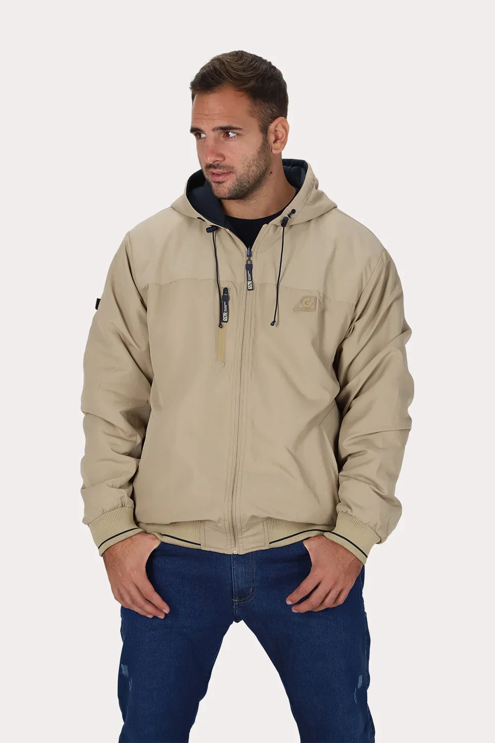 Plus Cortaviento Reversible Beacon Beige Gangster - Gangster