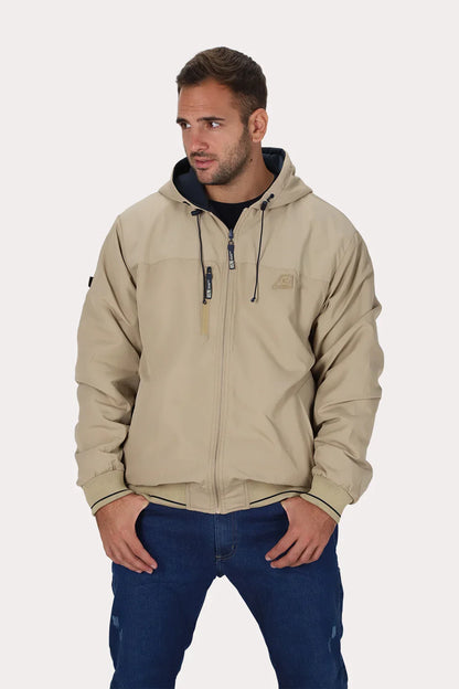 Plus Cortaviento Reversible Beacon Beige Gangster - Gangster