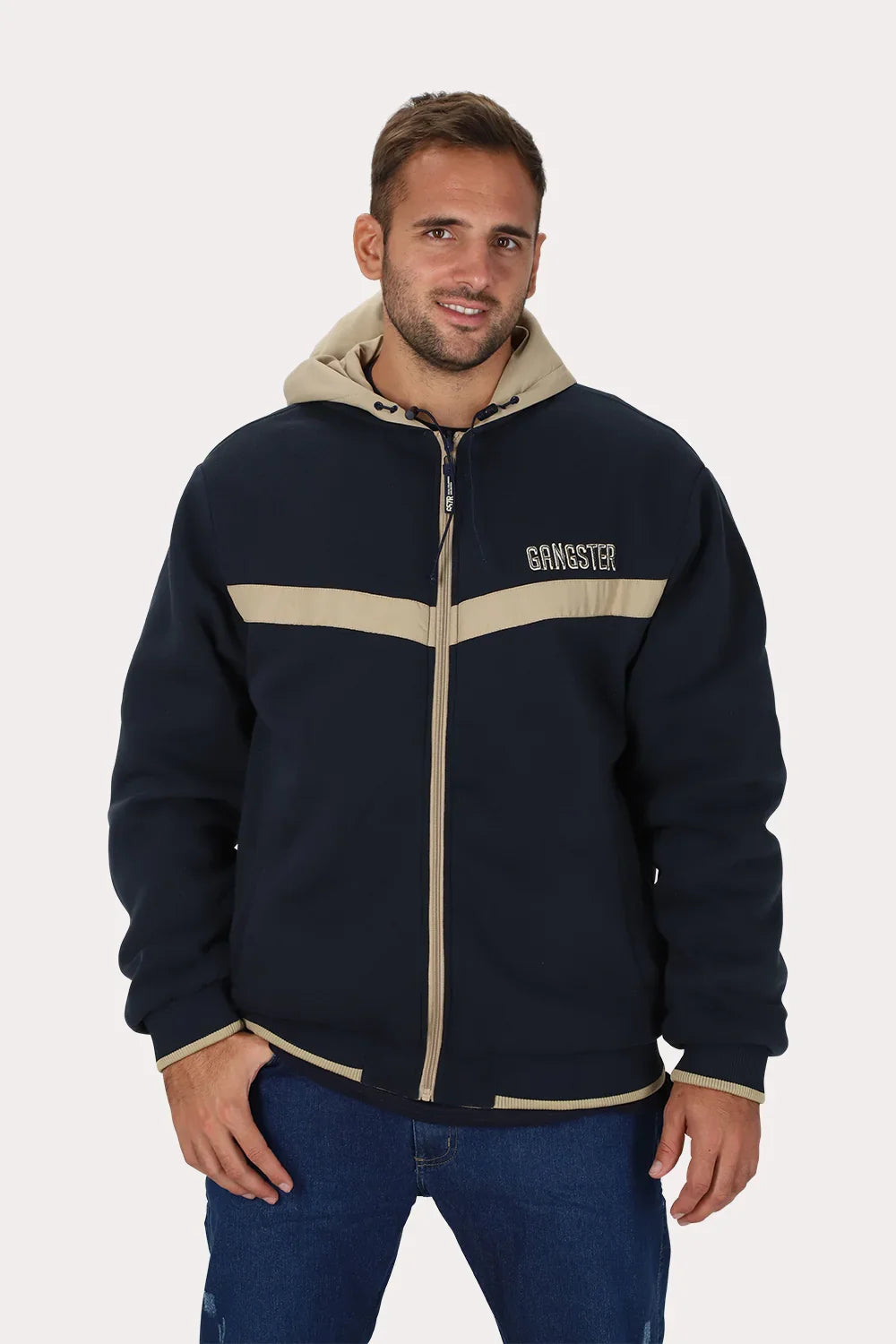 Plus Cortaviento Reversible Beacon Beige Gangster - Gangster