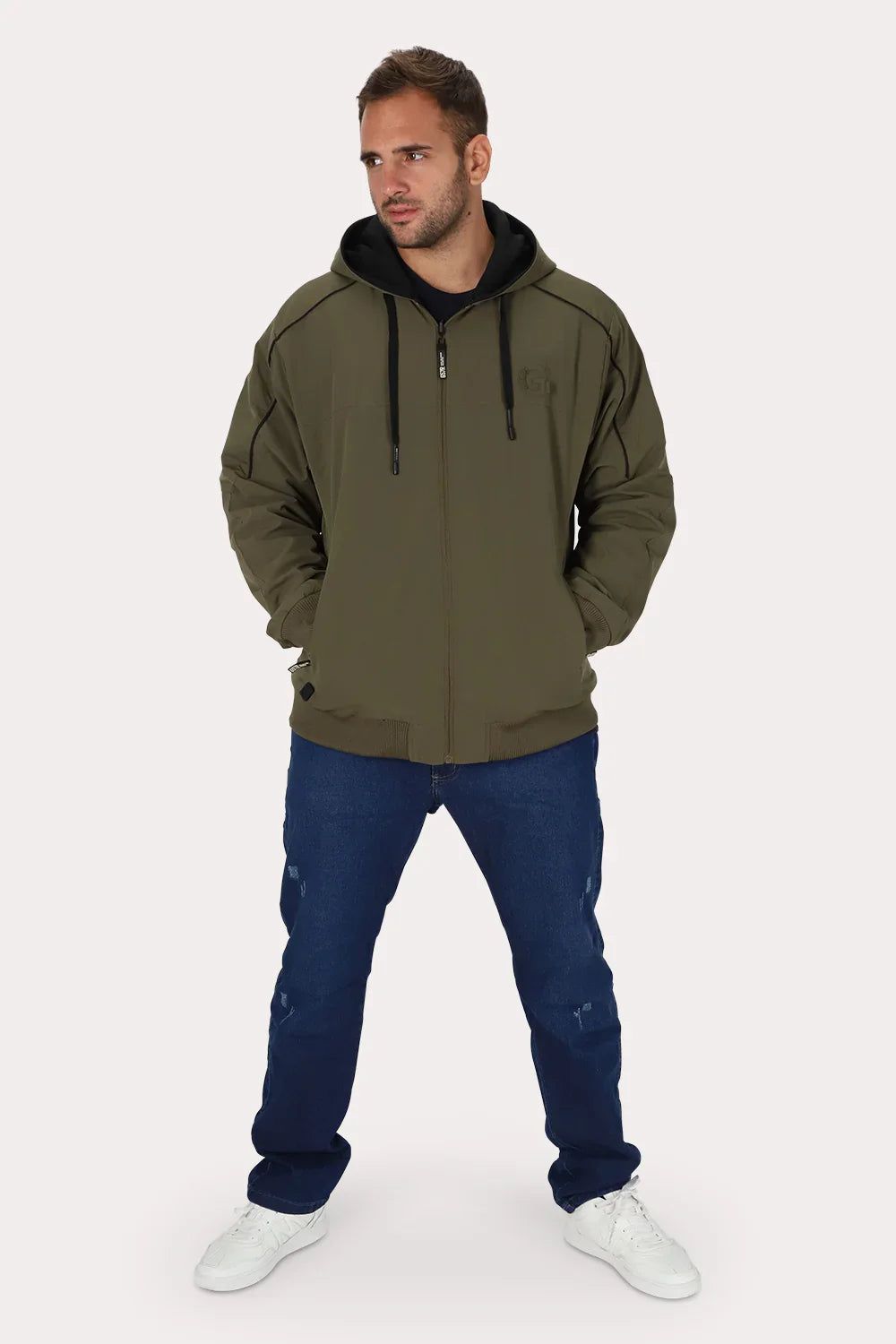 Plus Cortaviento Reversible Daily Verde Gangster - Gangster