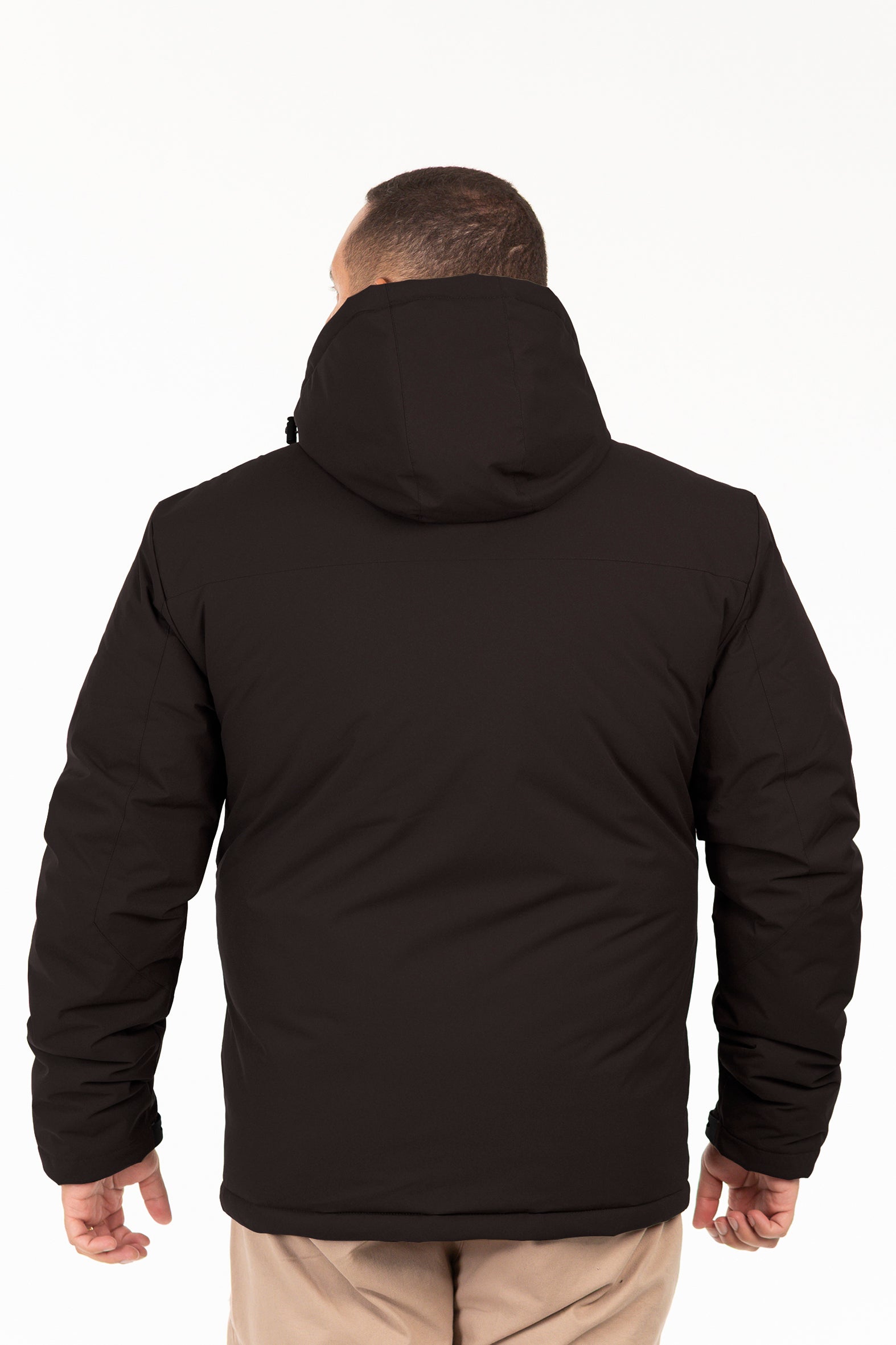 Plus Parka Tecnofusionada Artic Negro