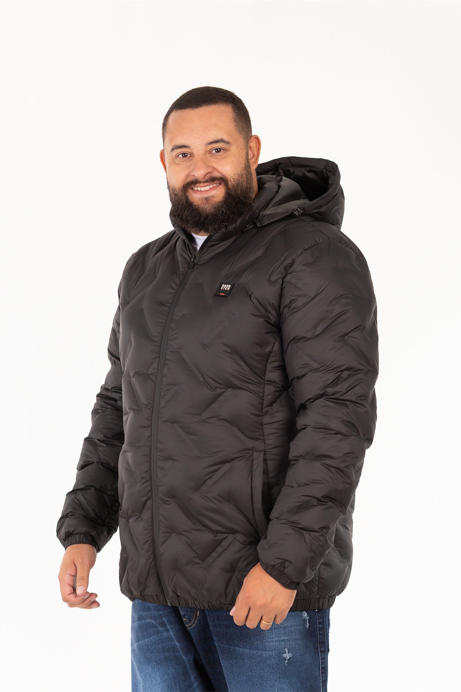 Plus Parka Ultrasonic Delta Negro-5