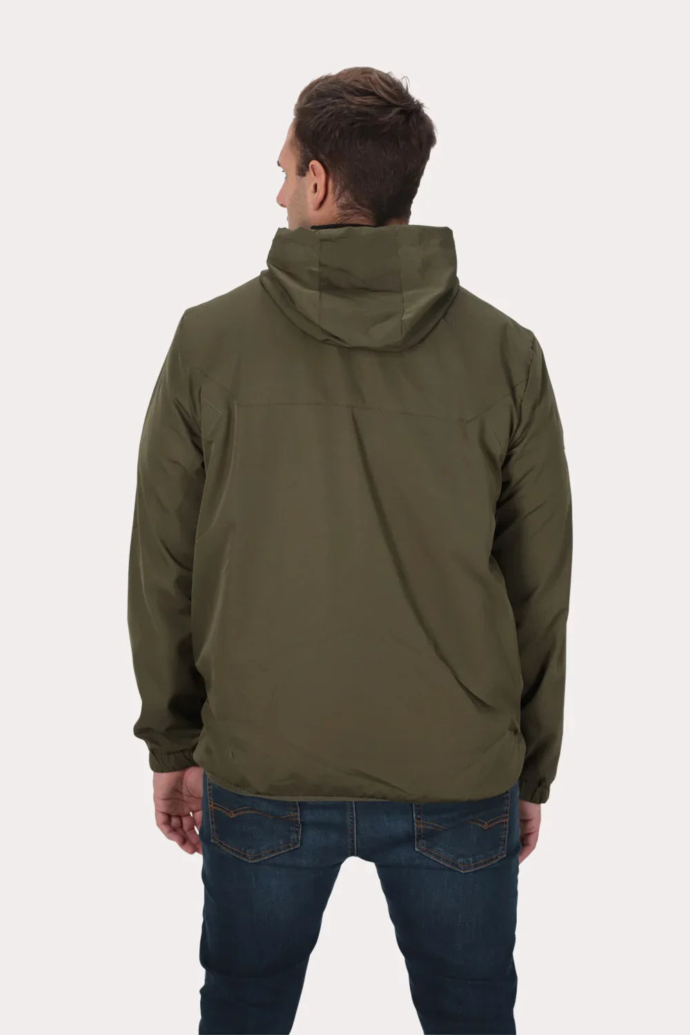 Plus Cortaviento Chill Verde Oliva Oscuro Gangster - Gangster