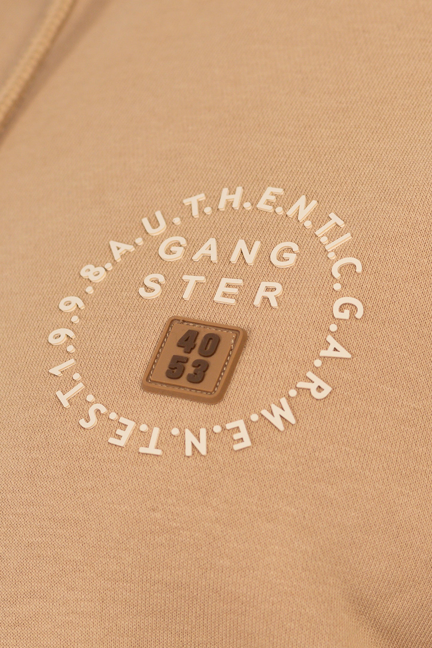 Plus Poleron Fullzipper Keep Beige