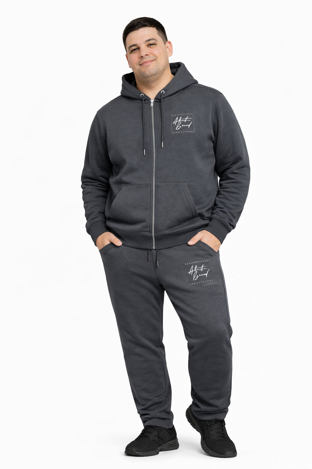 Plus Buzo Jogger Unit Grafito-4