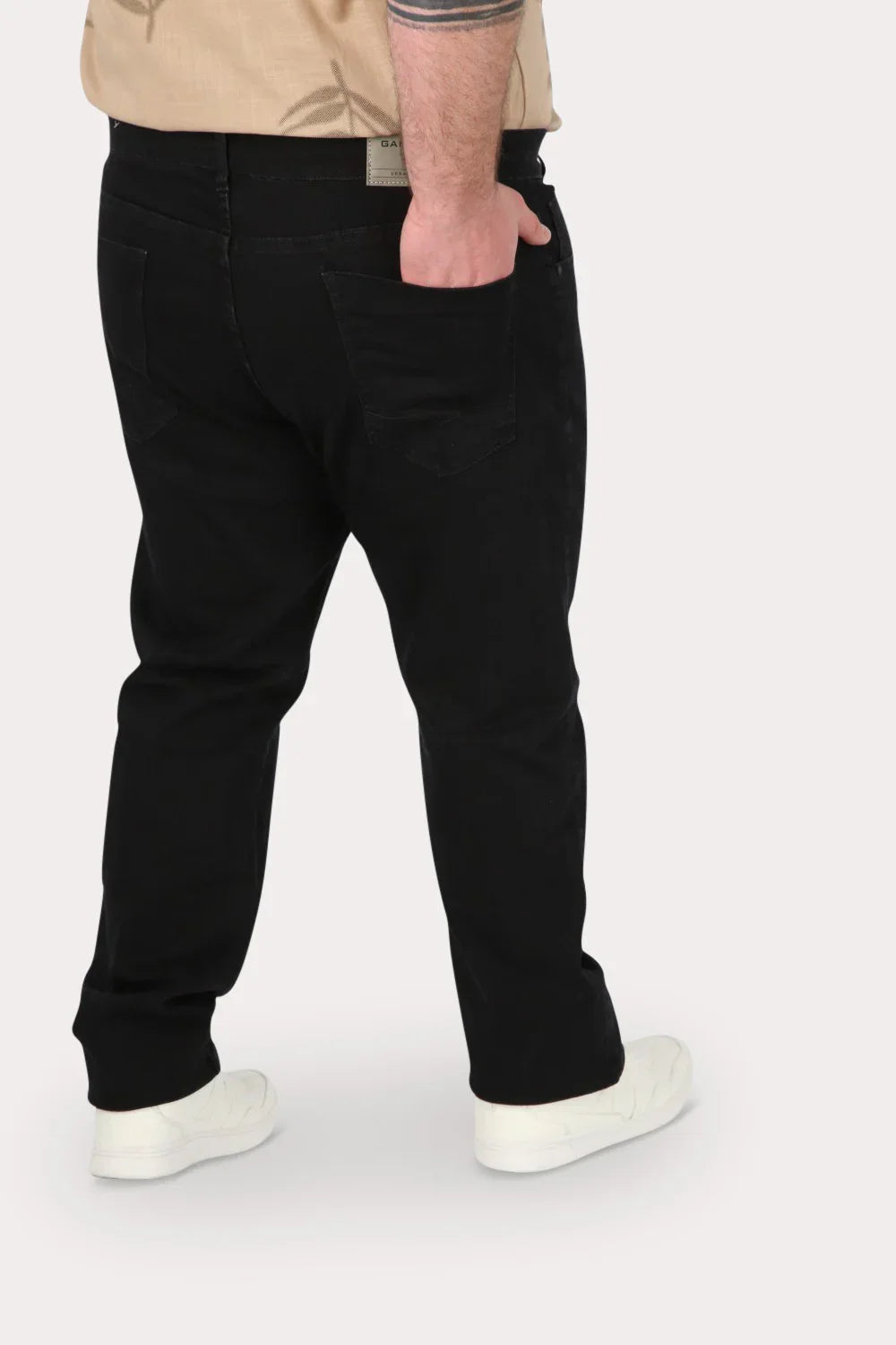 Plus Pantalon Denim 0 Negro Gangster - Gangster