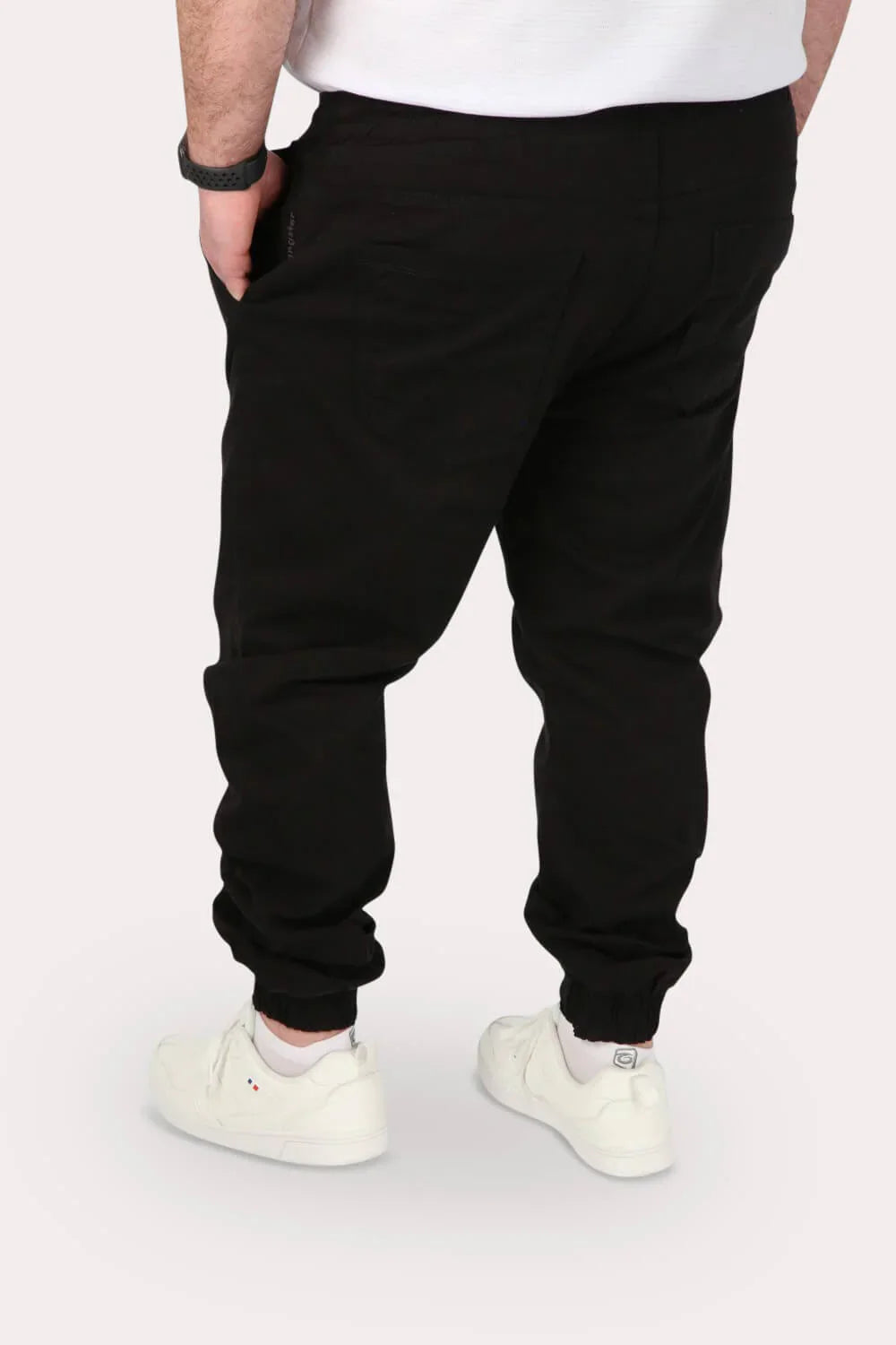 Plus Pantalon Jogger Canvas 0 Negro Gangster - Gangster