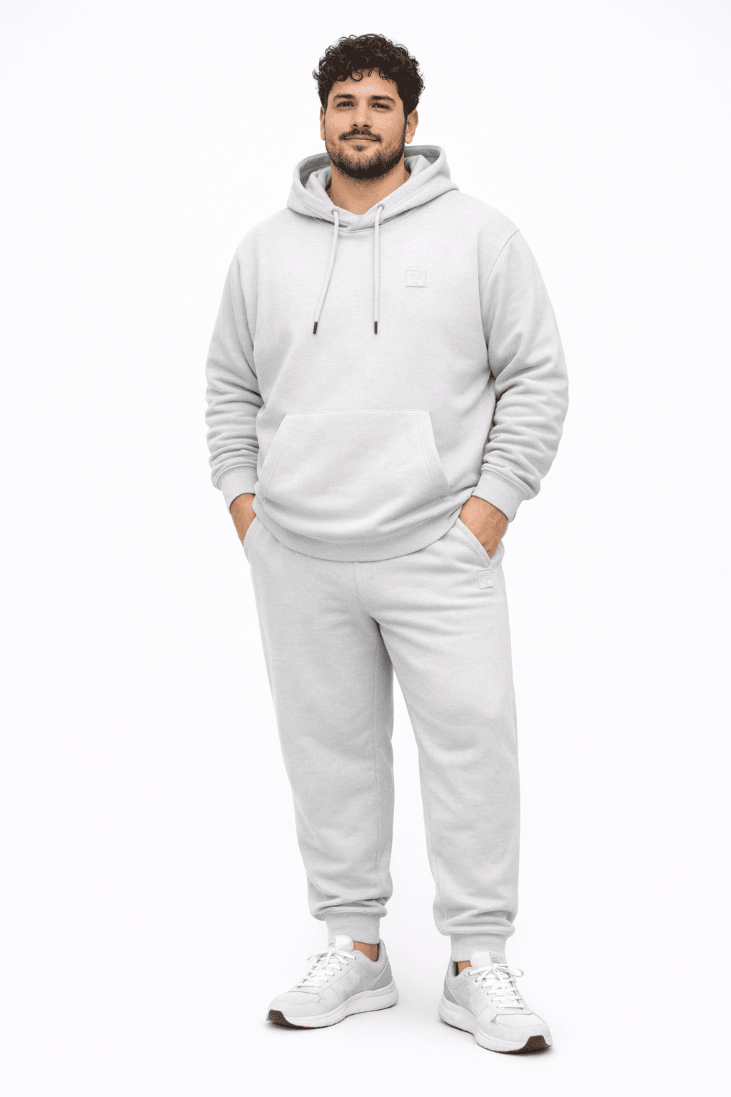 Plus Buzo Jogger Move Gris-4