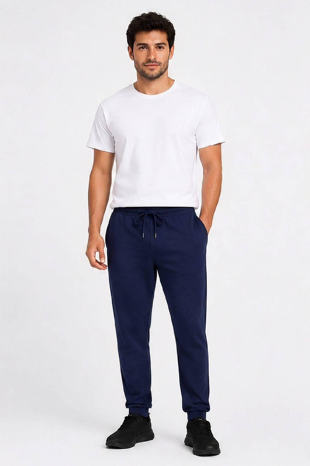 Plus Buzo Jogger Passage Azul Marino-4
