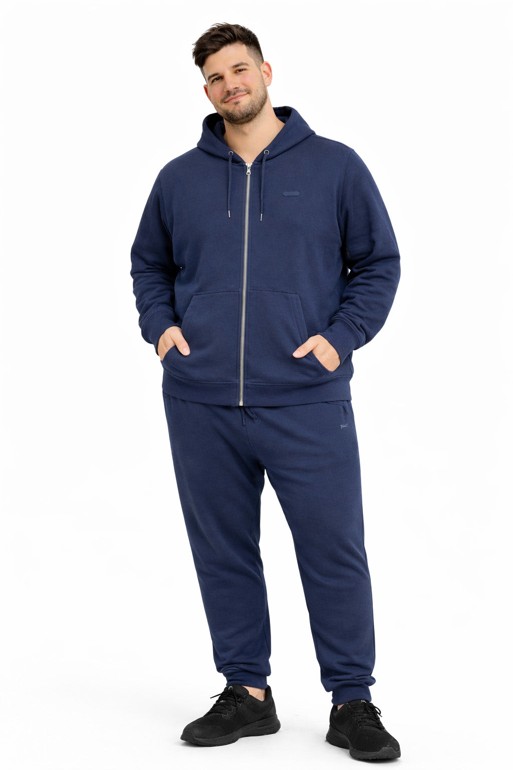 Plus Buzo Jogger Passage Azul Marino-5
