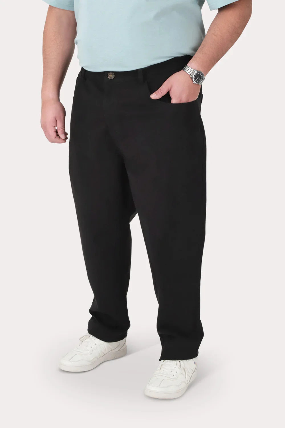 Pantalon Canvas Recto Spring Negro - Gangster