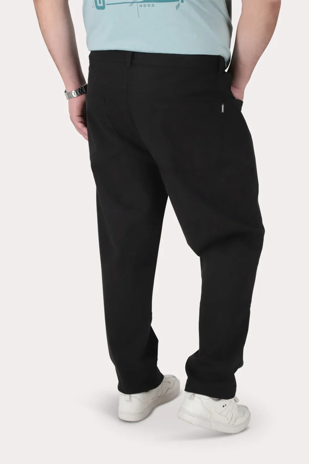 Pantalon Canvas Recto Spring Negro - Gangster