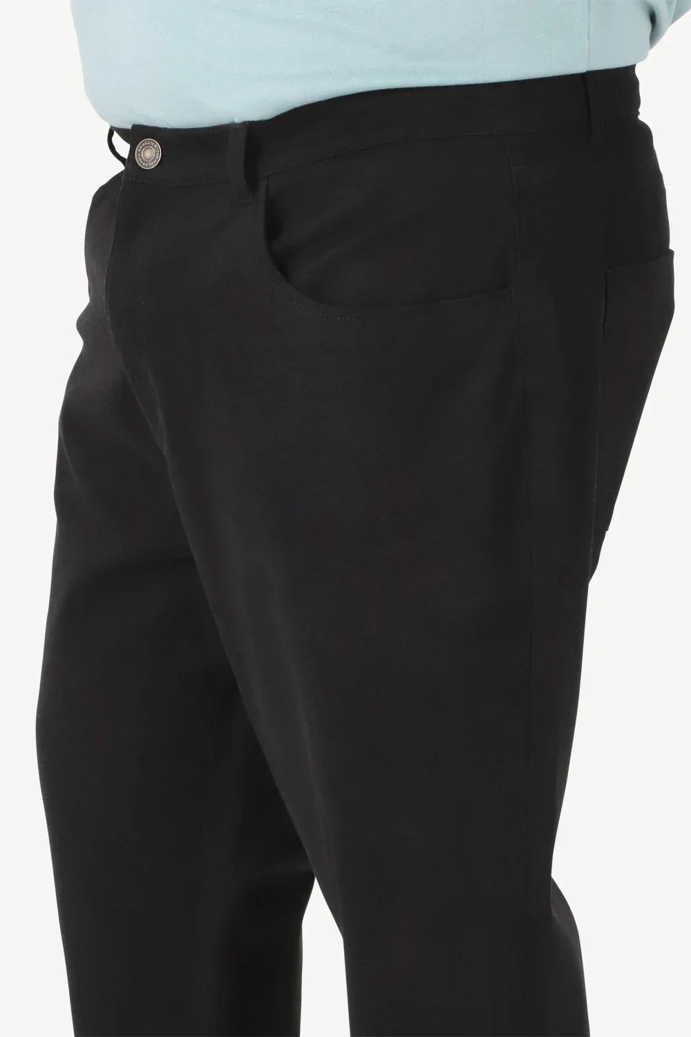 Pantalon Canvas Recto Spring Negro - Gangster