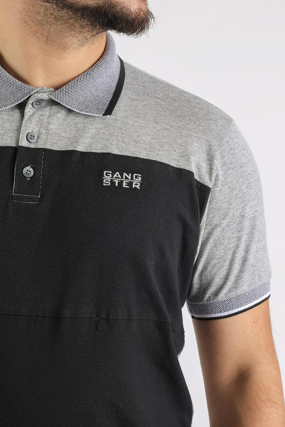 Polera Polo Academy Gris Gangster - Gangster
