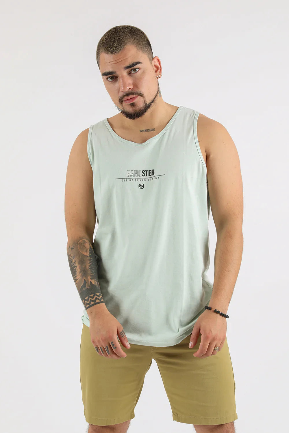 Polera Sm Mistake Verde Gangster - Gangster