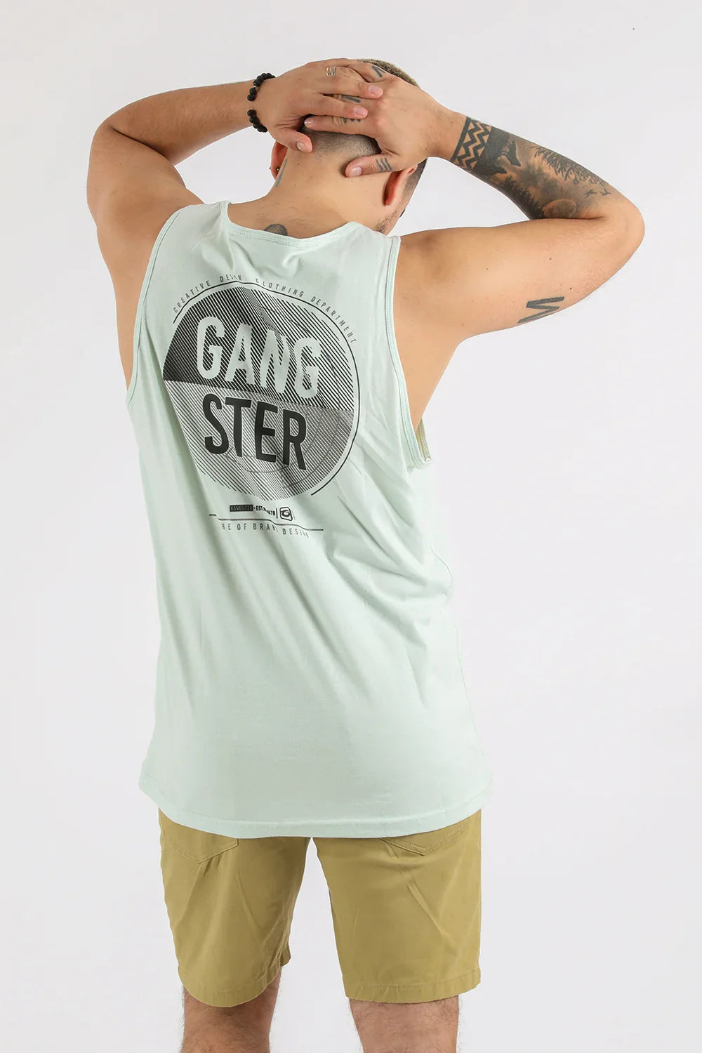Polera Sm Mistake Verde Gangster - Gangster