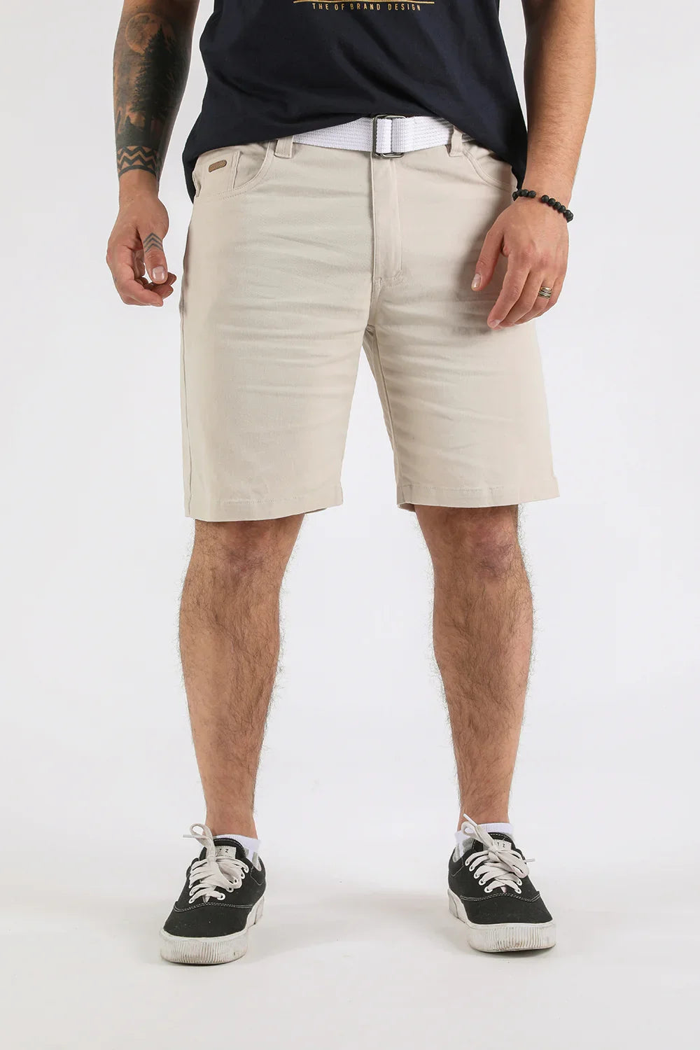 Short Canvas Heavy Beige Gangster - Gangster