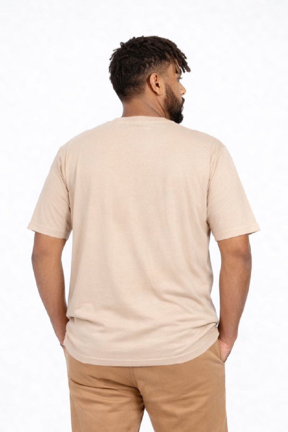 Plus Polera MC Textura Ranch Beige-2