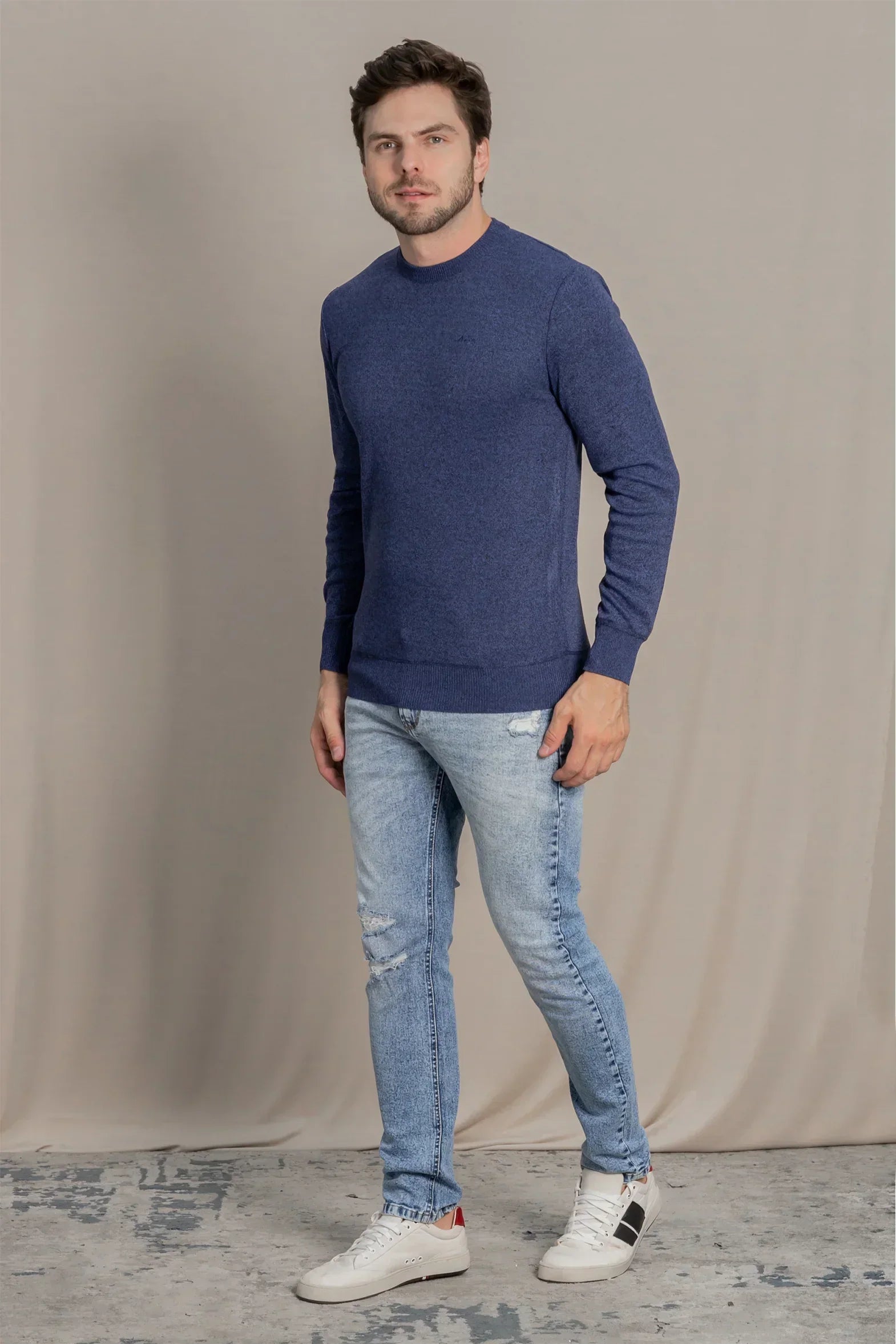 Chaleco Liviano Plain 4 Azul Marino Gangster - Gangster
