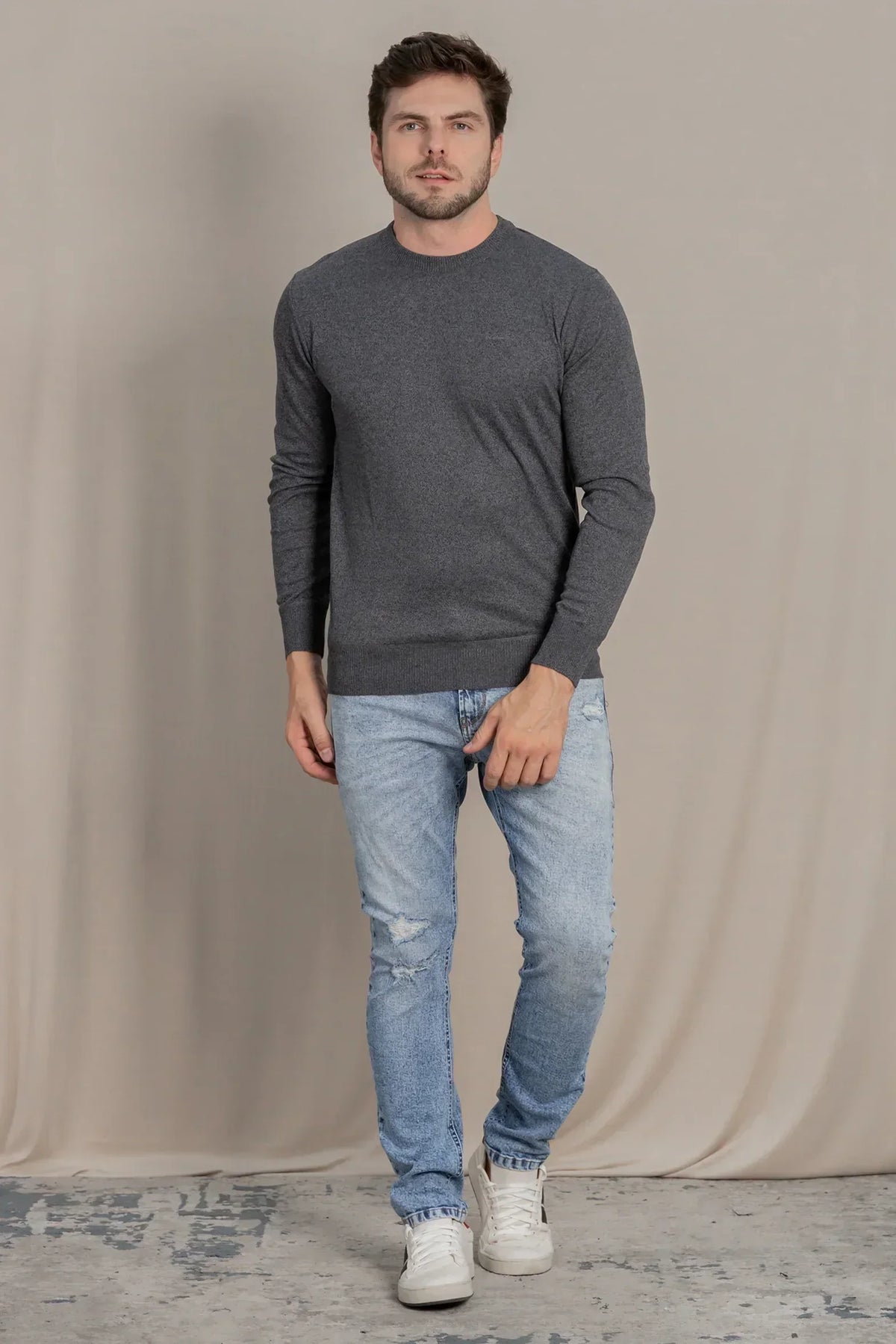 Chaleco Liviano Plain Gris Gangster - Gangster