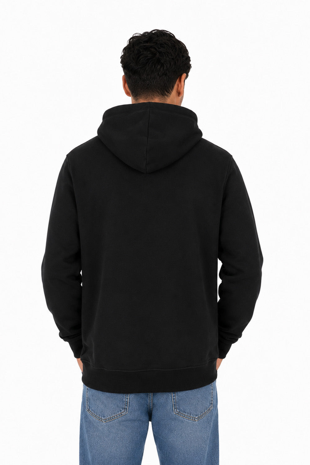 Poleron Hoodie Route Negro-2