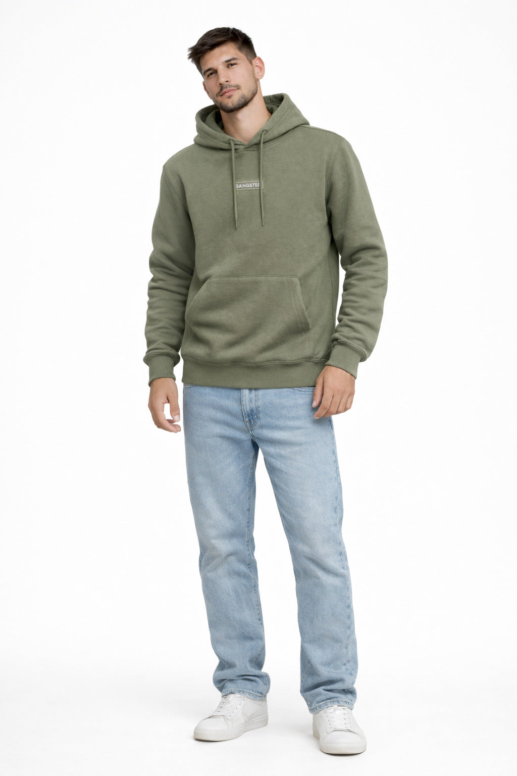 Poleron Hoodie Route Verde-3