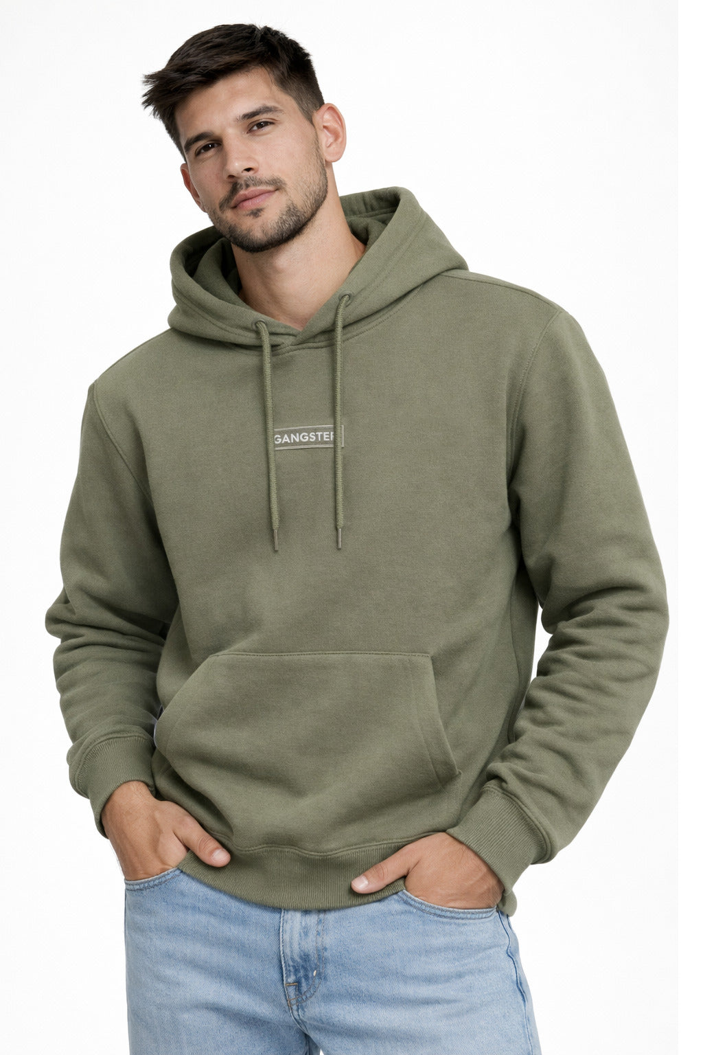 Poleron Hoodie Route Verde