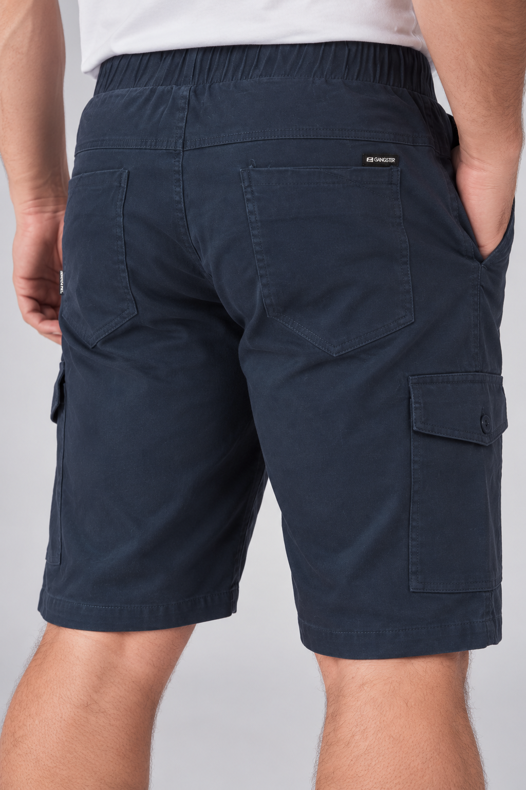 Short Canvas Cargo Carpenter Azul Gangster-thumbmail-2