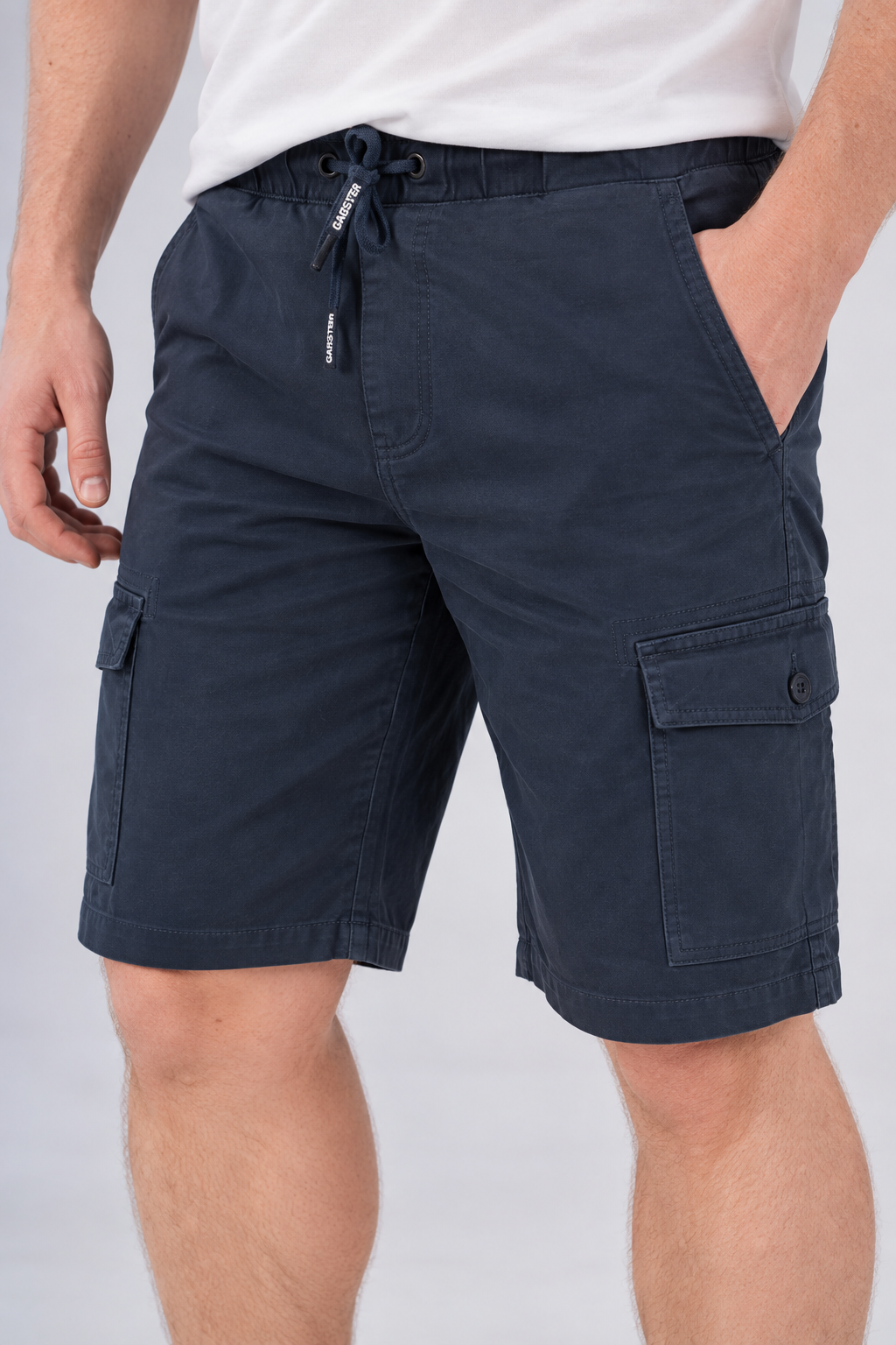 Short Canvas Cargo Carpenter Azul Gangster-thumbmail-4