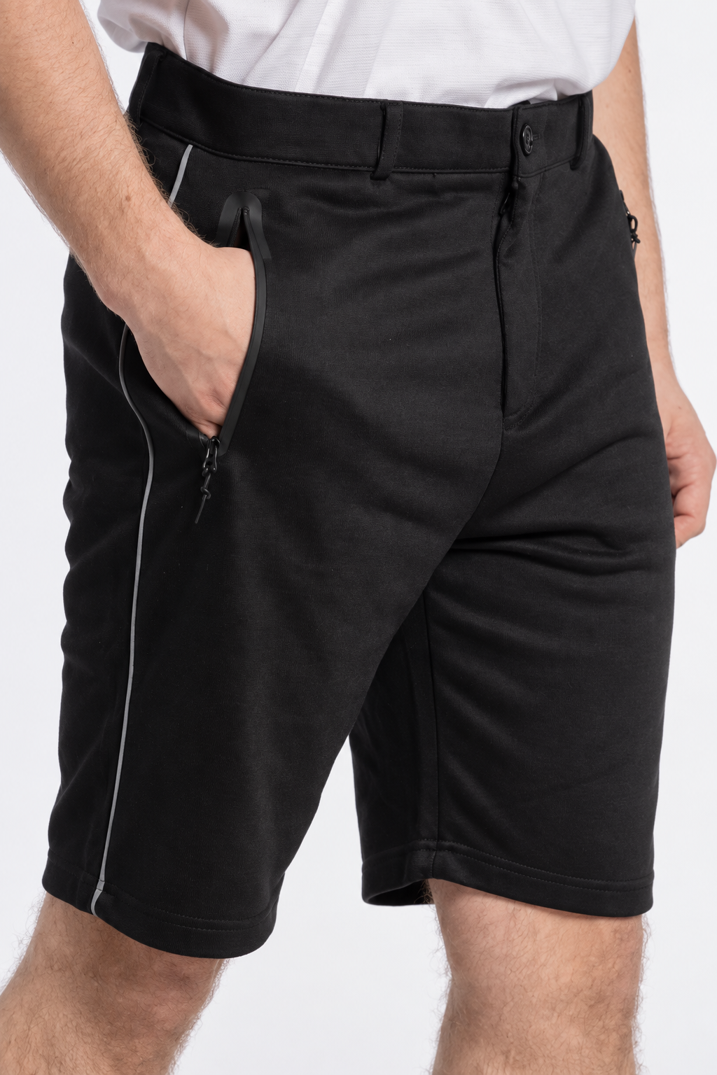 Short Jogger Hybrid Negro Gangster-1