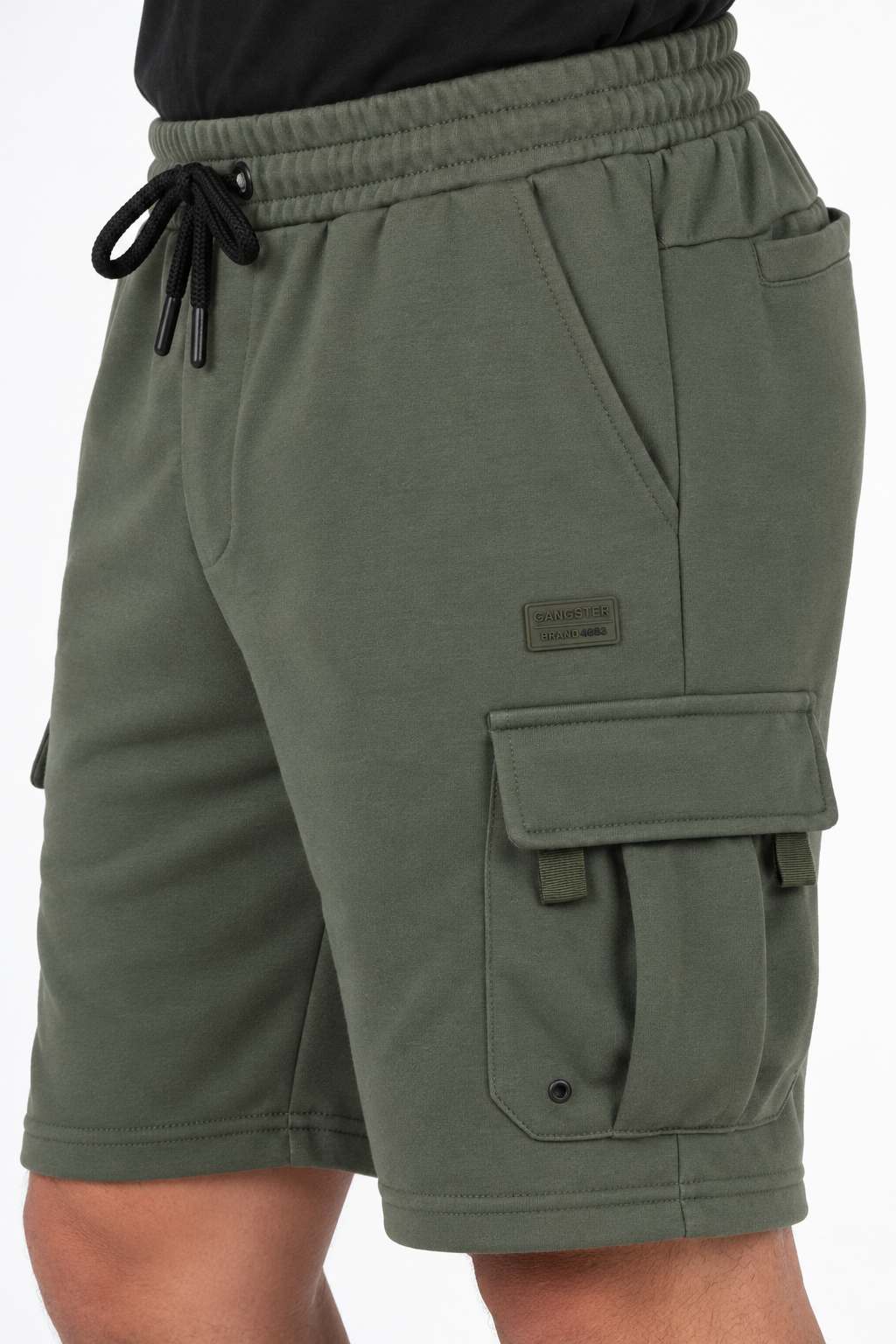 Short Bermuda Jogger Cargo Vibe Verde Gangster-3
