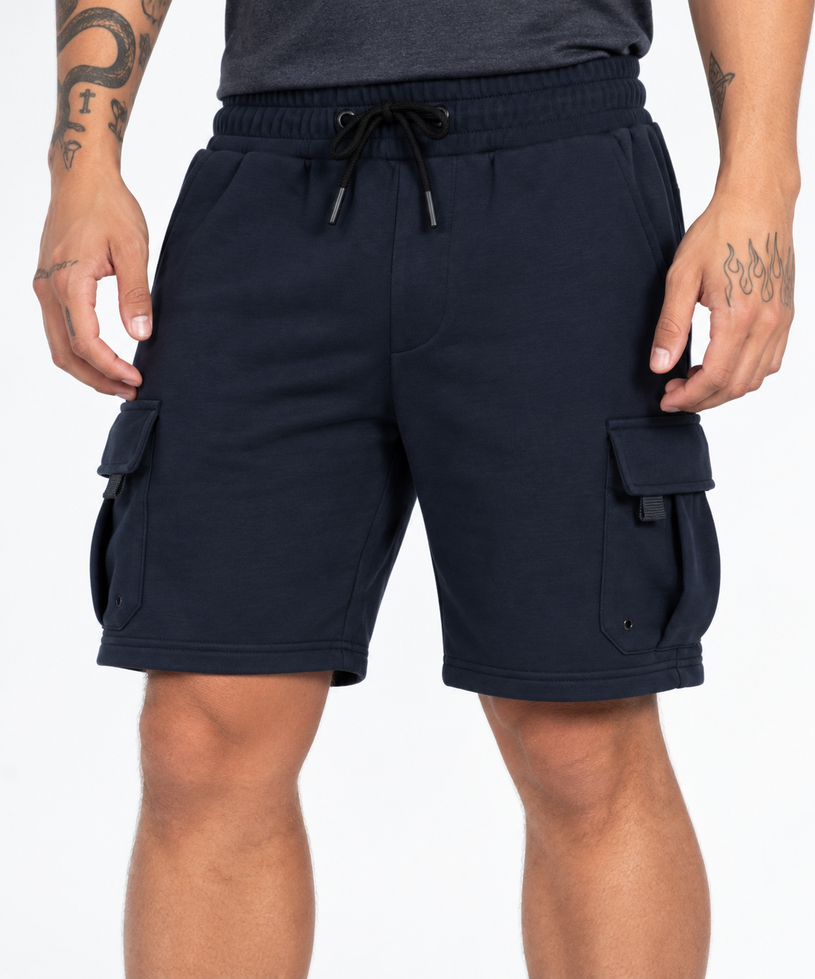 Short Bermuda Jogger Cargo Vibe Azul Gangster-1