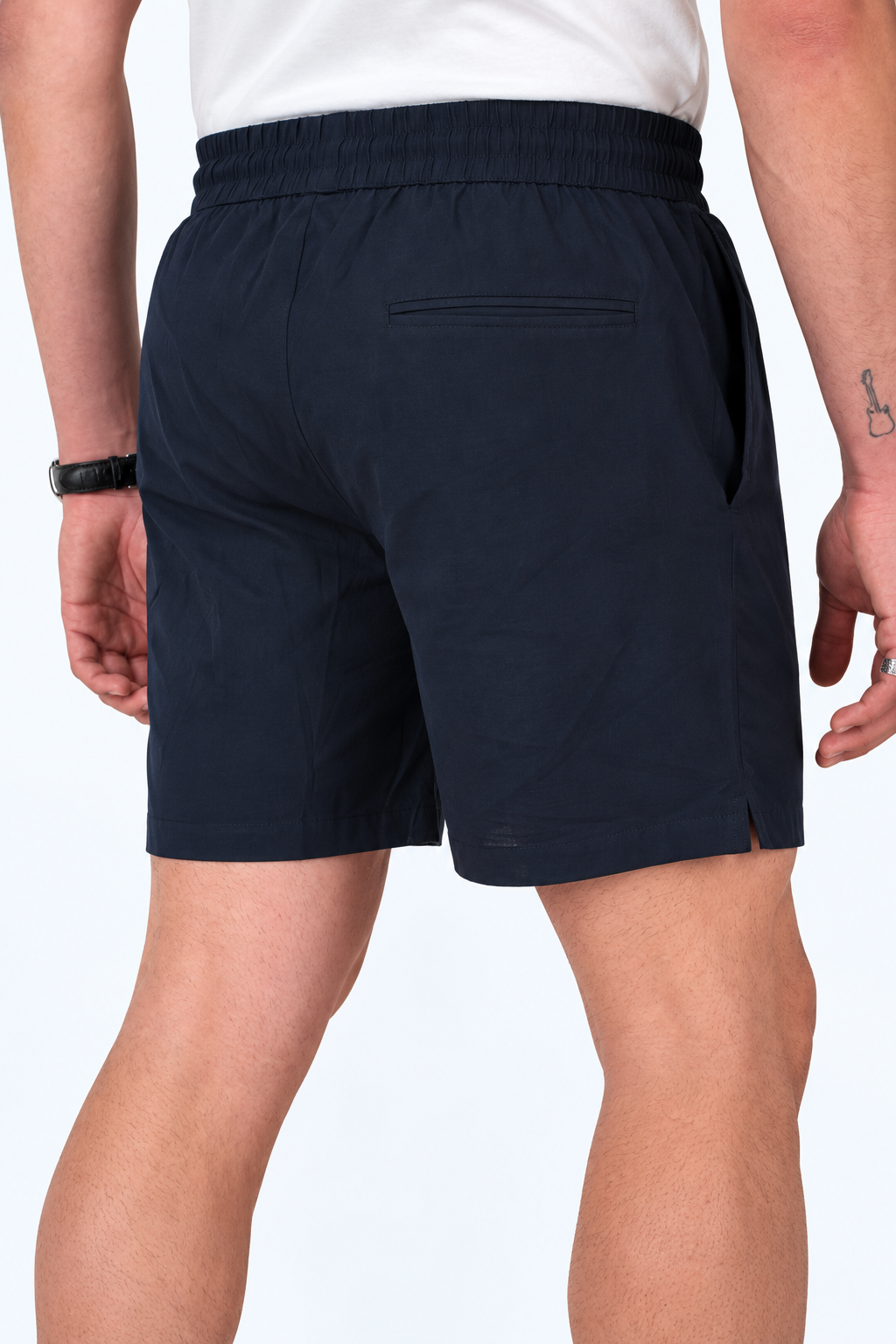 Short Algodón Drift Azul-2