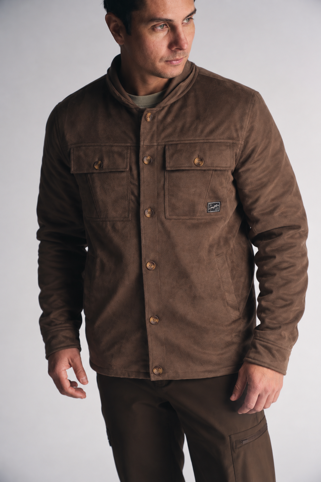 Chaqueta Overshirt Calm Cafe