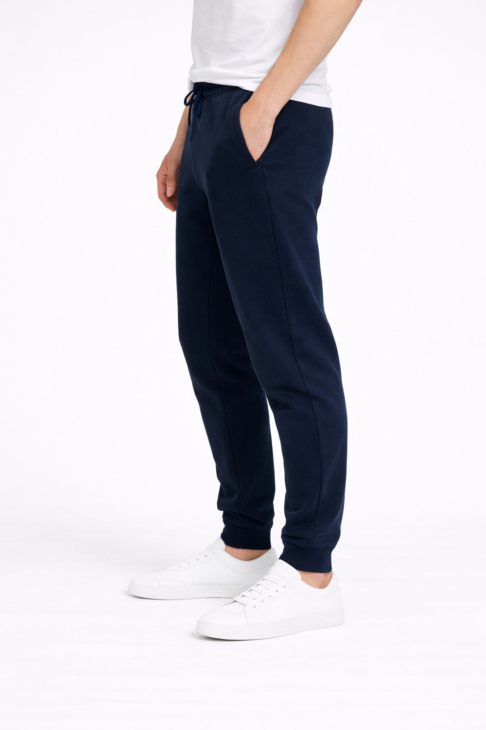 Buzo Jogger Fleece Daily Azul Marino-thumbmail-4
