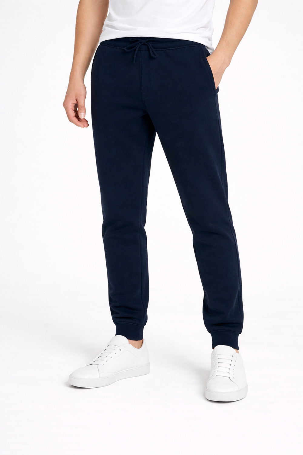 Buzo Jogger Fleece Daily Azul Marino-thumbmail-1
