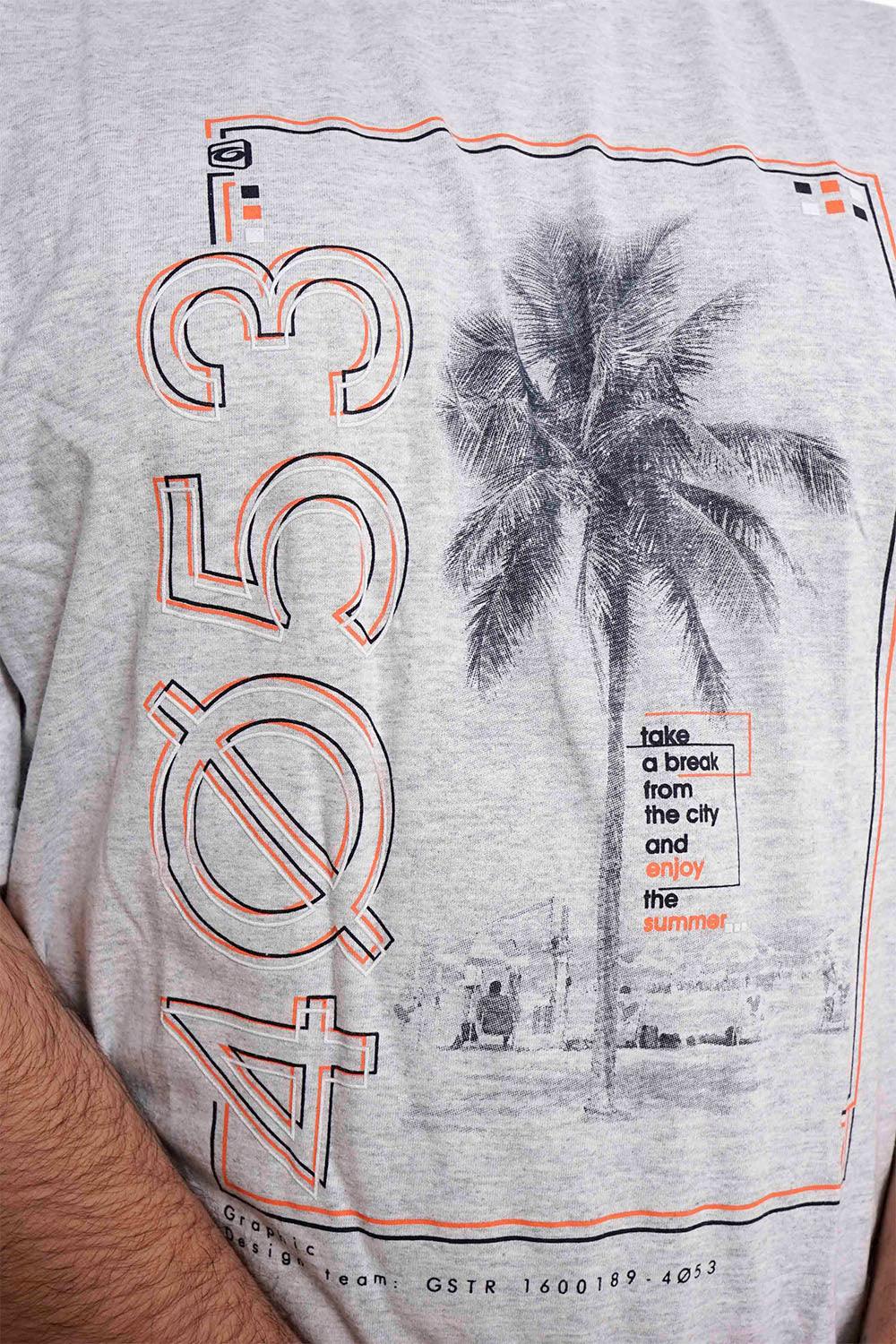 Plus Polera Mc Básica 4053G Arena Gangster - Gangster