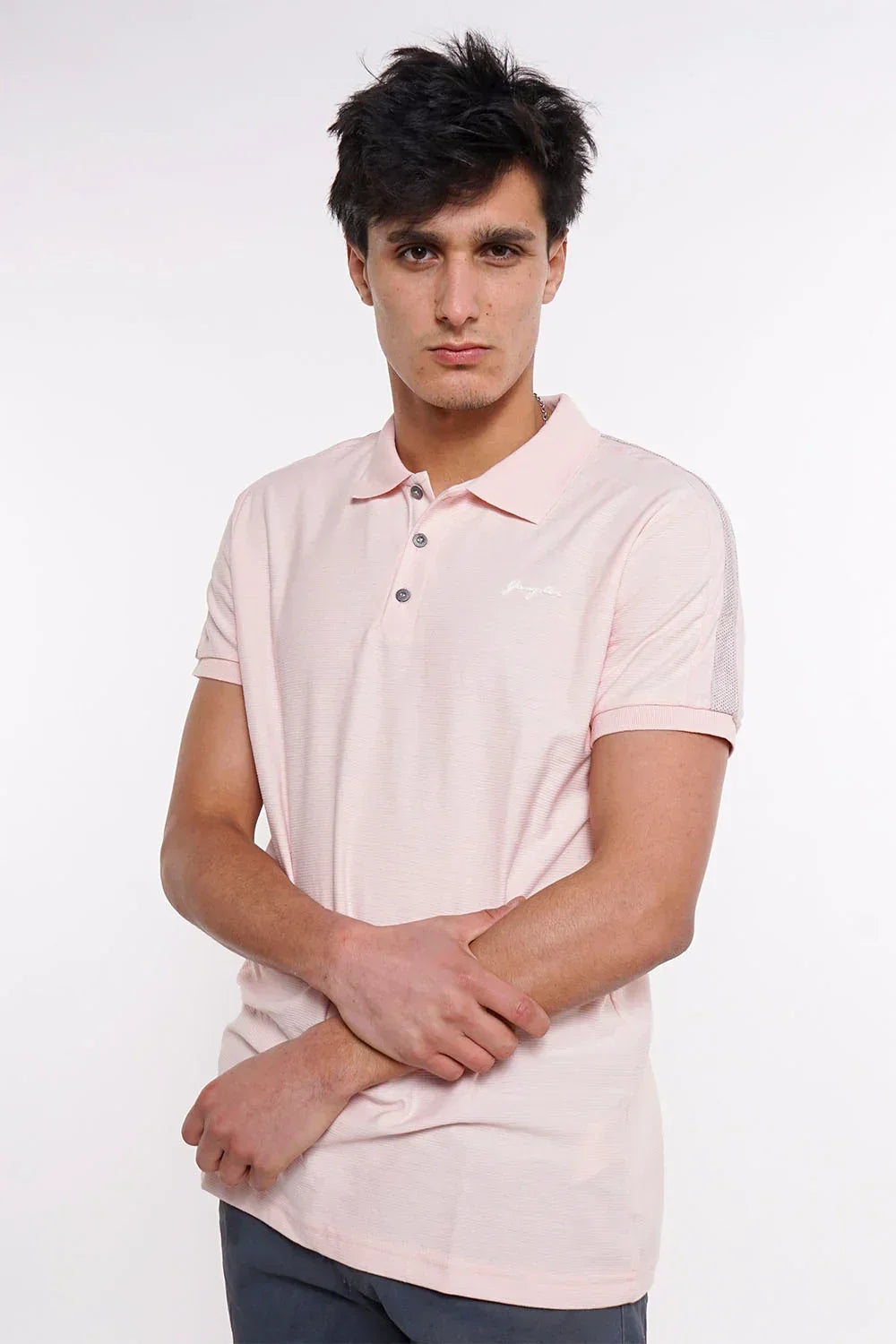 Polera Polo Club Rosado Gangster - Gangster