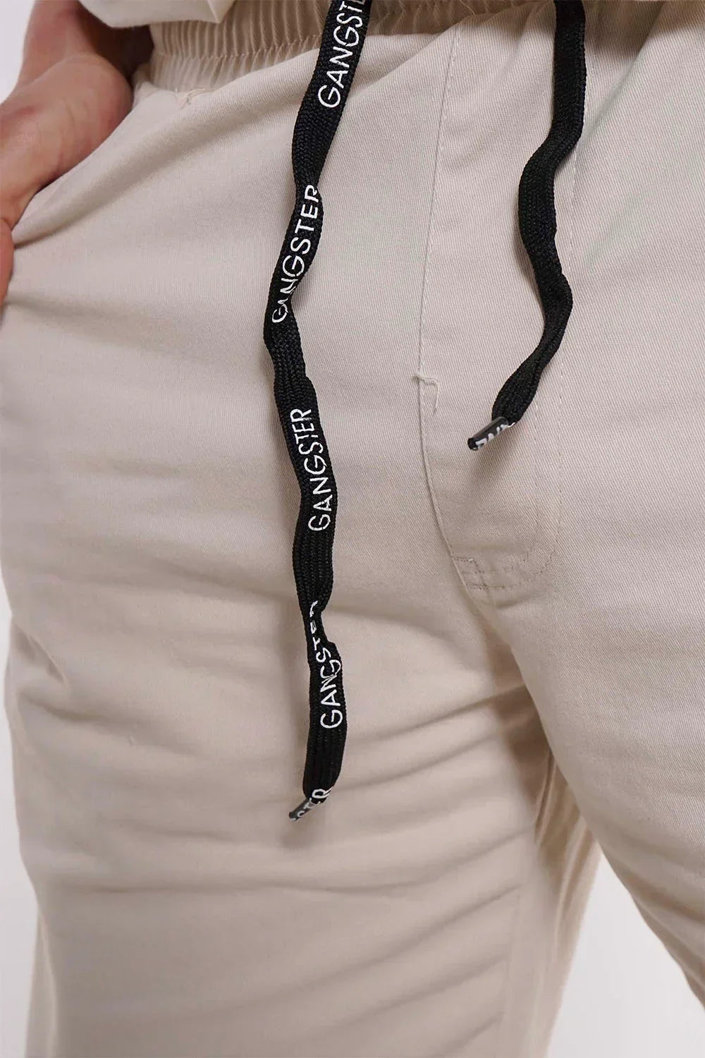 Plus Short Canvas Liso Beige Gangster - Gangster